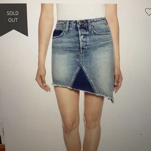 Joe’s Jeans Asymmetrical Denim Skirt